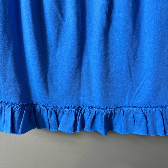 NWT GAP Blue Cami Ruffle Top Blouse Size XS Y2K Style Babydoll - Picture 4 of 6